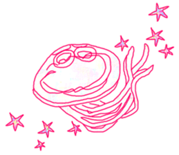 cute sea creatures sticker #12600298