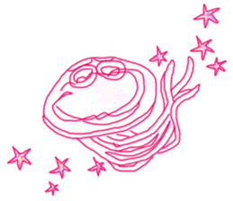 cute sea creatures sticker #12600298