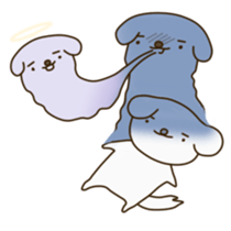 funny dog ander sticker #12600567