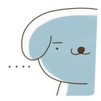 funny dog ander sticker #12600577