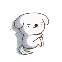 funny dog ander sticker #12600583