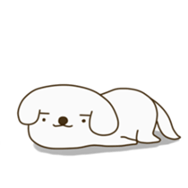 funny dog ander sticker #12600589