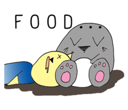 Foi Thong meets Gray - Daily Life sticker #12600771