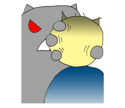 Foi Thong meets Gray - Daily Life sticker #12600791