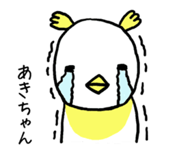 Akichan bird sticker #12600970