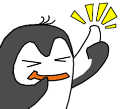 ippen of the penguin sticker #12601153