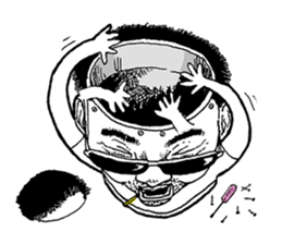 Stubble handsome guy International EDT.2 sticker #12601367