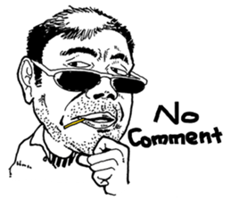 Stubble handsome guy International EDT.2 sticker #12601372