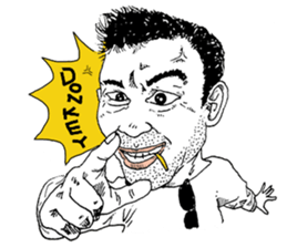 Stubble handsome guy International EDT.2 sticker #12601374