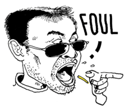 Stubble handsome guy International EDT.2 sticker #12601380