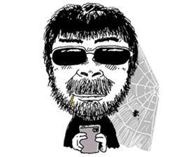 Stubble handsome guy International EDT.2 sticker #12601394