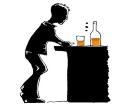 Stubble handsome guy International EDT.2 sticker #12601397