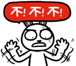 TwoG: The Annoying Rabbit sticker #12601439