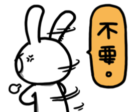 TwoG: The Annoying Rabbit sticker #12601442