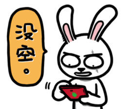 TwoG: The Annoying Rabbit sticker #12601444