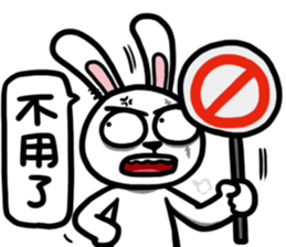 TwoG: The Annoying Rabbit sticker #12601445