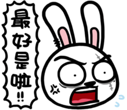 TwoG: The Annoying Rabbit sticker #12601446
