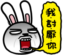 TwoG: The Annoying Rabbit sticker #12601449