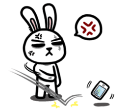 TwoG: The Annoying Rabbit sticker #12601450