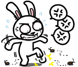 TwoG: The Annoying Rabbit sticker #12601453