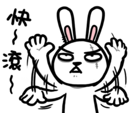 TwoG: The Annoying Rabbit sticker #12601455
