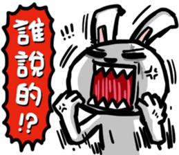 TwoG: The Annoying Rabbit sticker #12601461