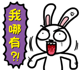 TwoG: The Annoying Rabbit sticker #12601462