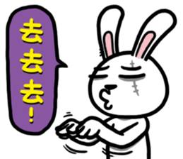 TwoG: The Annoying Rabbit sticker #12601464