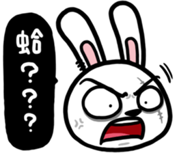 TwoG: The Annoying Rabbit sticker #12601466