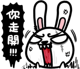 TwoG: The Annoying Rabbit sticker #12601467