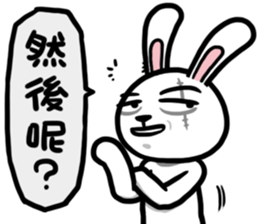 TwoG: The Annoying Rabbit sticker #12601470