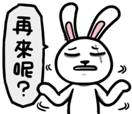 TwoG: The Annoying Rabbit sticker #12601471