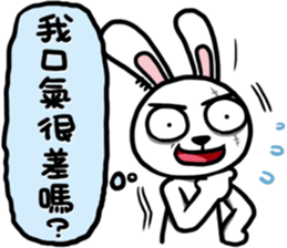 TwoG: The Annoying Rabbit sticker #12601476