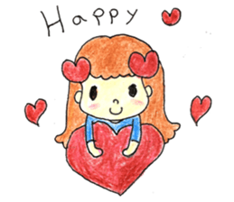 pretty friend sticker #12601789