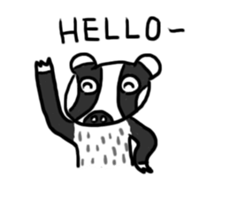 Mr. Badger sticker #12602278