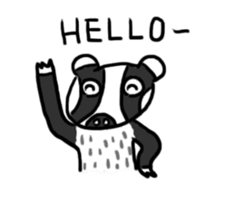 Mr. Badger sticker #12602278