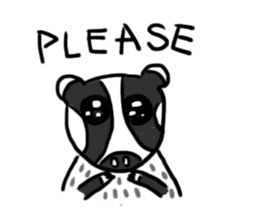 Mr. Badger sticker #12602287