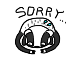 Mr. Badger sticker #12602289