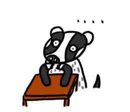 Mr. Badger sticker #12602296