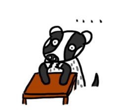 Mr. Badger sticker #12602296