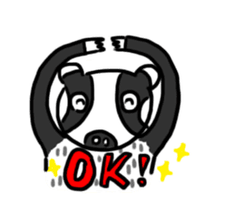 Mr. Badger sticker #12602298
