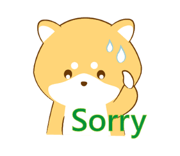 Cute Shiba Inu with its new friend ! sticker #12602426
