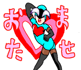 The freedom fighter Acrobates sticker #12602459