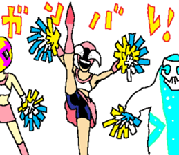 The freedom fighter Acrobates sticker #12602467