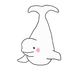 LOVE Belugas sticker #12603278