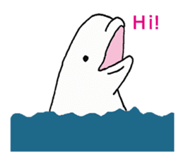 LOVE Belugas sticker #12603279