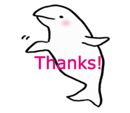 LOVE Belugas sticker #12603307