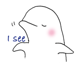 LOVE Belugas sticker #12603314
