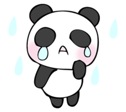 he panda which can always be used 6. sticker #12603446