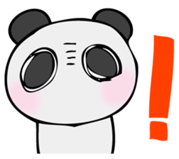 he panda which can always be used 6. sticker #12603453